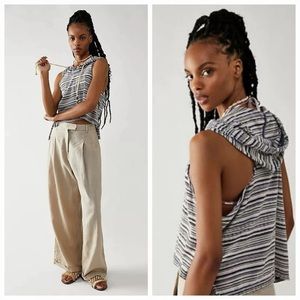 Free People Hot On Fire Hoodie Tank Top